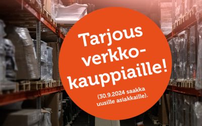 Tarjous verkkokaupoille varastointi- ja logistiikkapalveluista