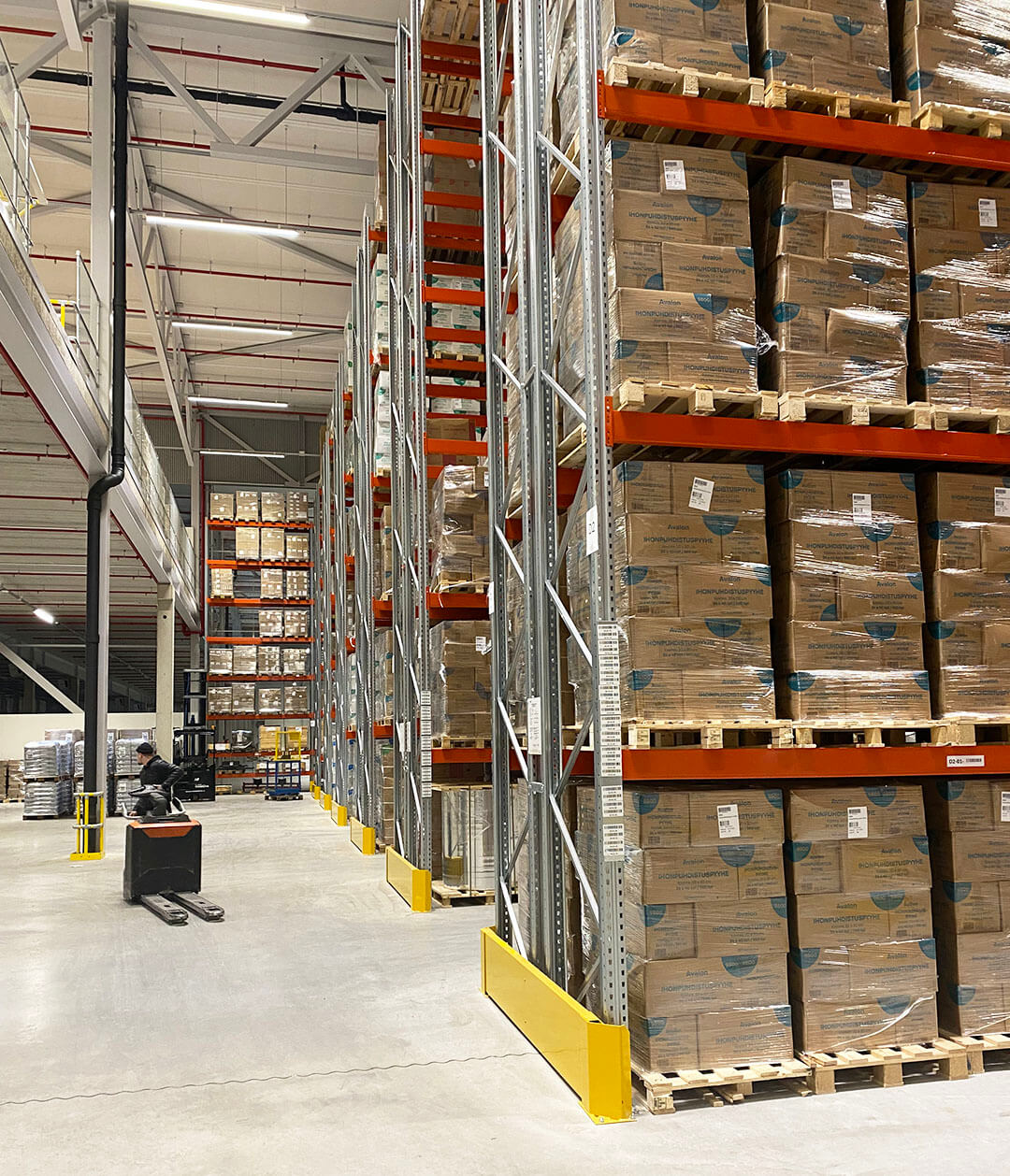 GLi:n uudet, modernit varastotilat Tampereella.