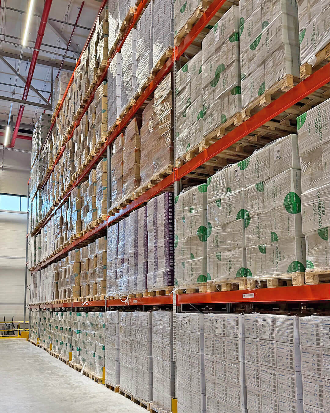 GLi:n uudet, modernit varastotilat Tampereella.